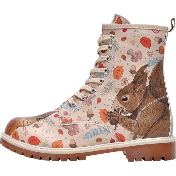 DOGO Long Boots for Women Squirrel Design Faux Leather Comfortable Women… - Picture 1 of 7